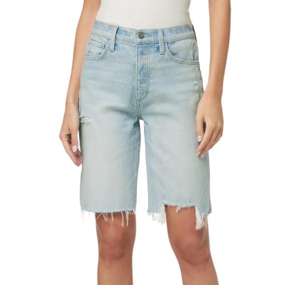 Joe's Jeans Shorts The 90s bermuda light blue size 24 - Picture 1 of 7